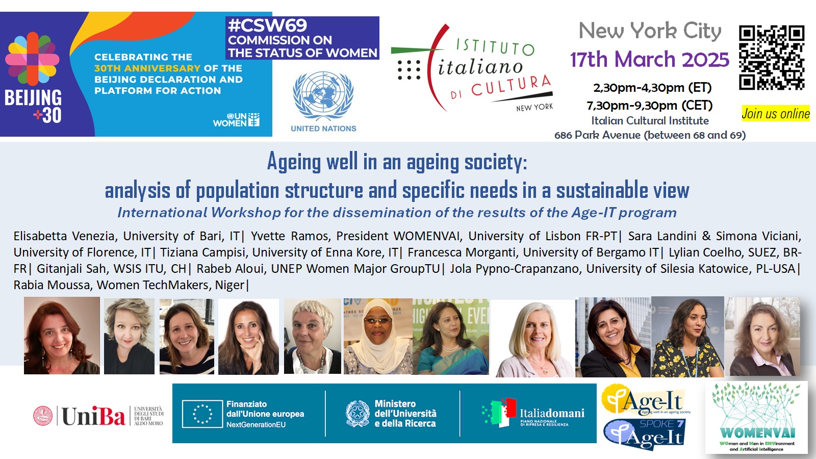 Ageing Well CSW69 locandina