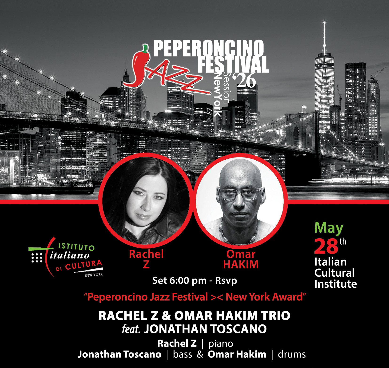 05.28 – I.I.C. RACHEL Z TRIO