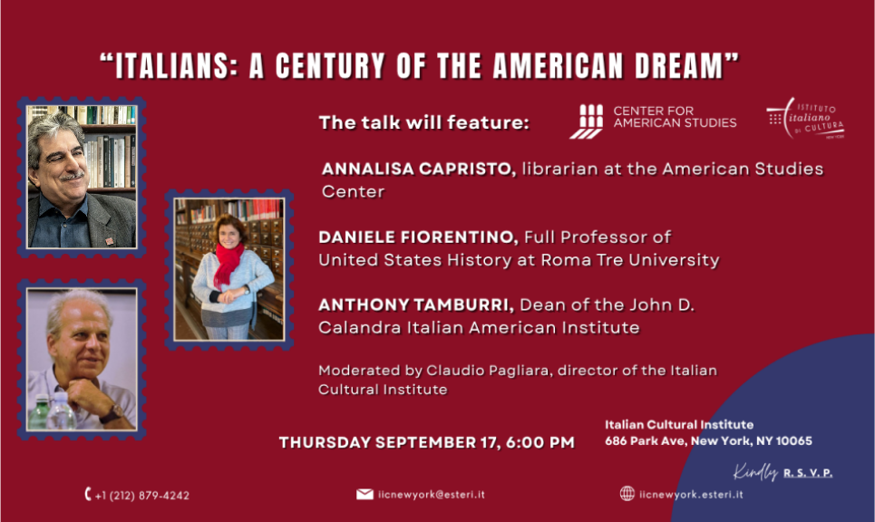 Italians A Century of the American Dream