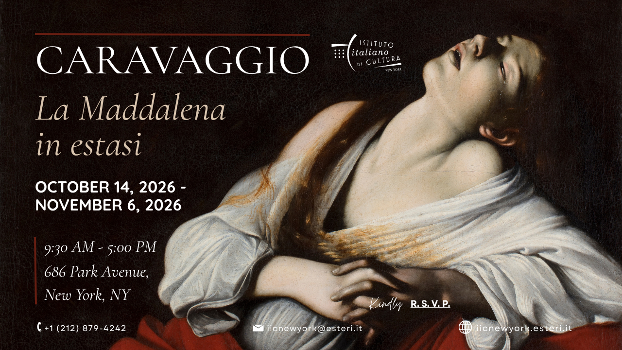 Caravaggio Maddalena in estasi orizzontale
